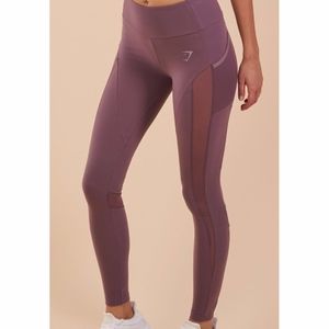 Gymshark Sleek Aspire Leggings Purple Wash